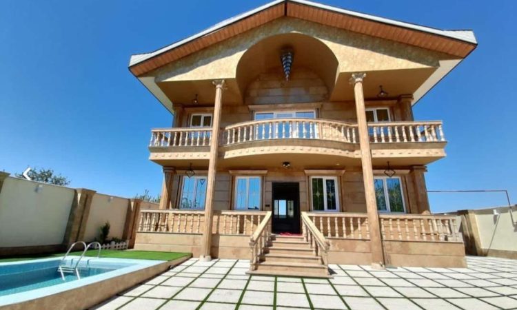 نمای زیبای ویلا